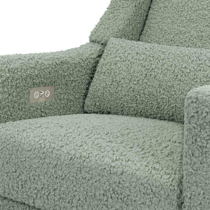 Babyletto Kiwi - ELECTRONIC Glider Recliner w/USB port- Luxe w/wood base