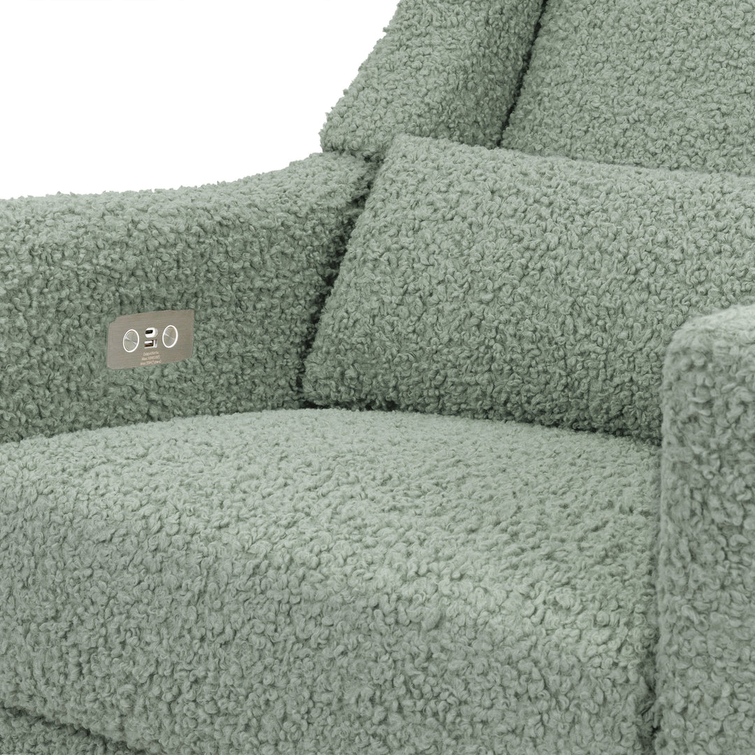 Babyletto Kiwi Electronic Recliner and Swivel Glider with USB port