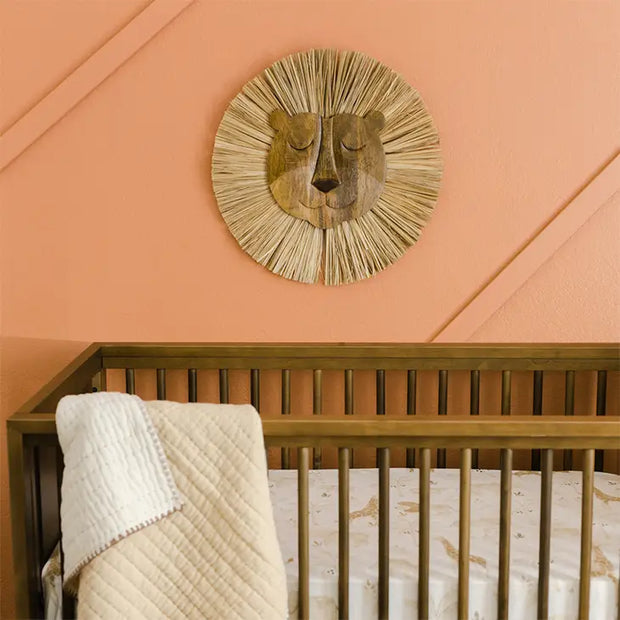 Lion Wood Nursery Wall Decor