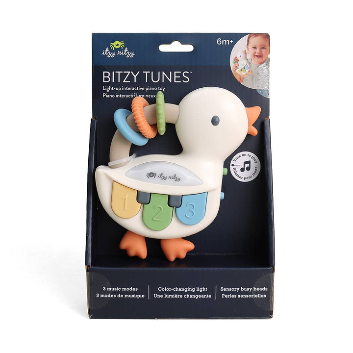 Itzy Ritzy Bitzy Tunes™ - Light-up Interactive Piano Toy - Goose
