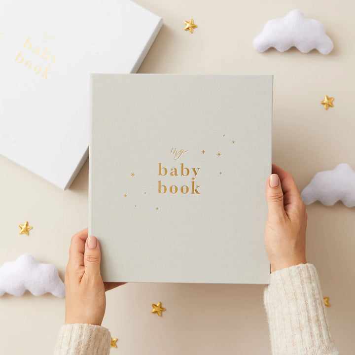 Blush & Gold Baby Book