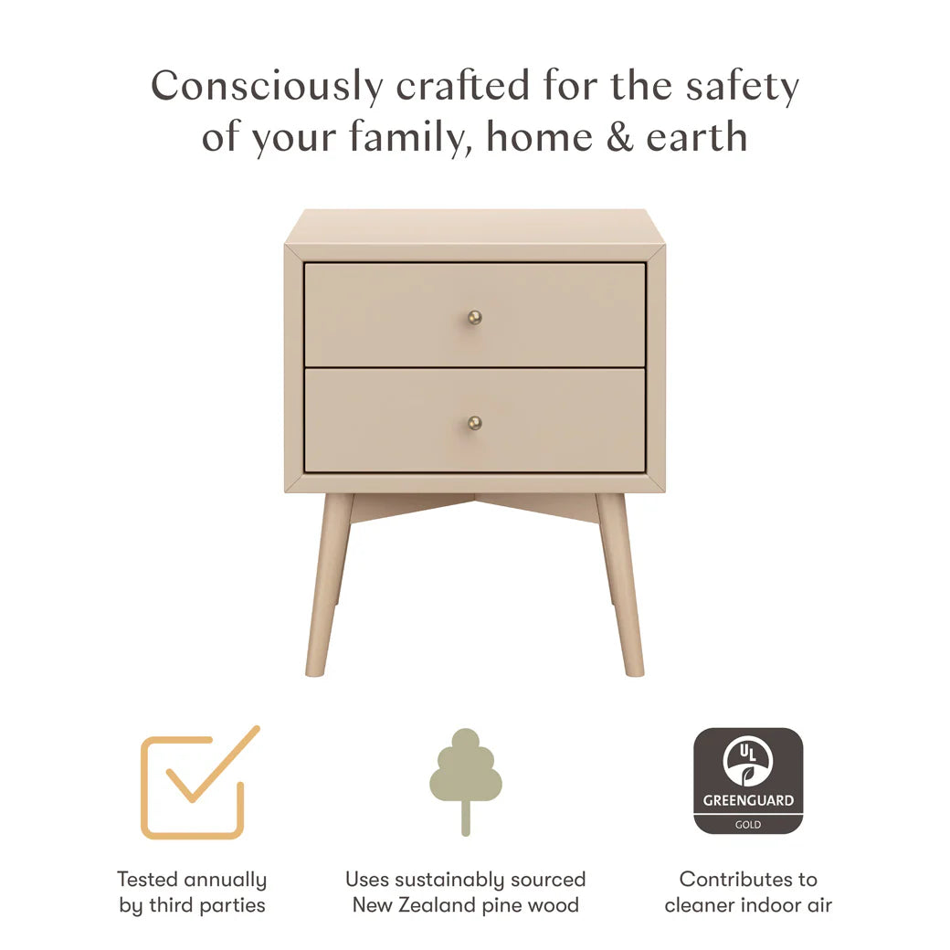 Babyletto Palma Nightstand w/ USB Port