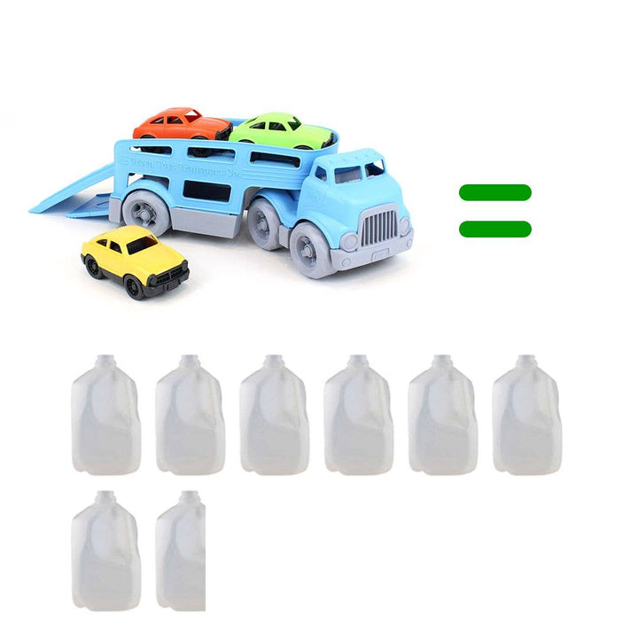 Green Toys Car Carrier w/ 3 Mini Cars