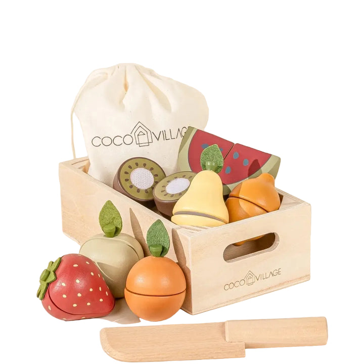 Coco Village Wooden Fruits Playset