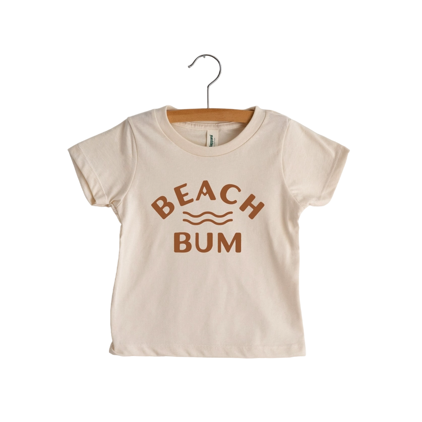 Organic cotton Tee-  Beach Bum