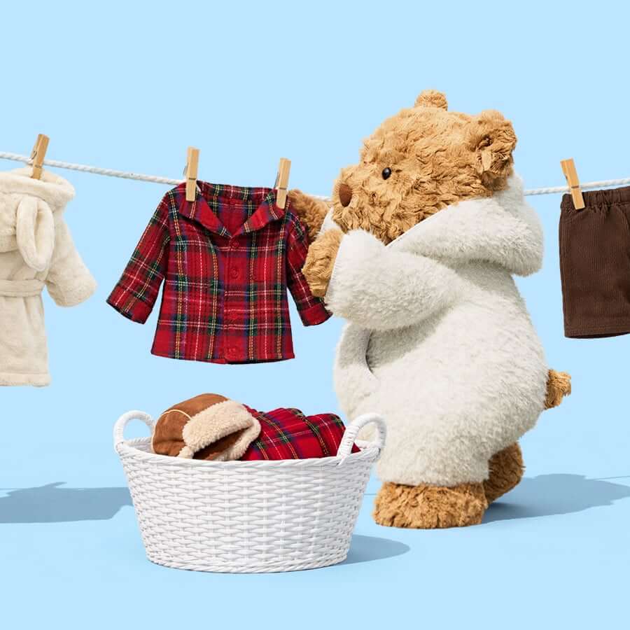 Jellycat Bartholomew Bear All-in-one Outfit
