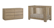 Westwood Bello 3 in 1 Cottage Crib & Double Dresser