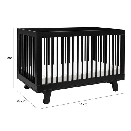 Babyletto Hudson 3-in-1 Crib w/toddler rail