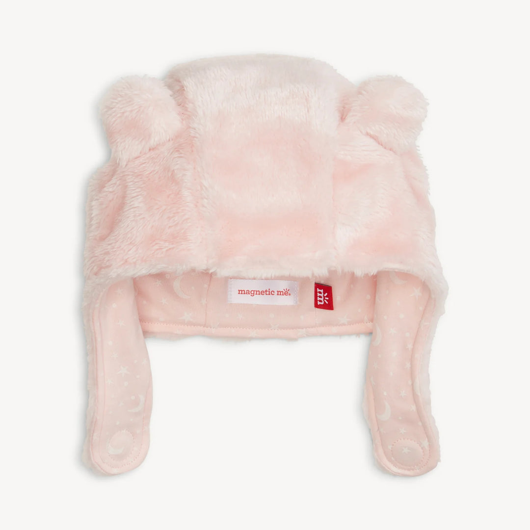 Minky Fleece Bear Hat