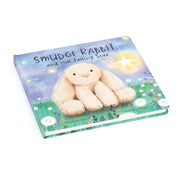 Jellycat Smudge Rabbit and the Falling Stars Book and Plush Bunny