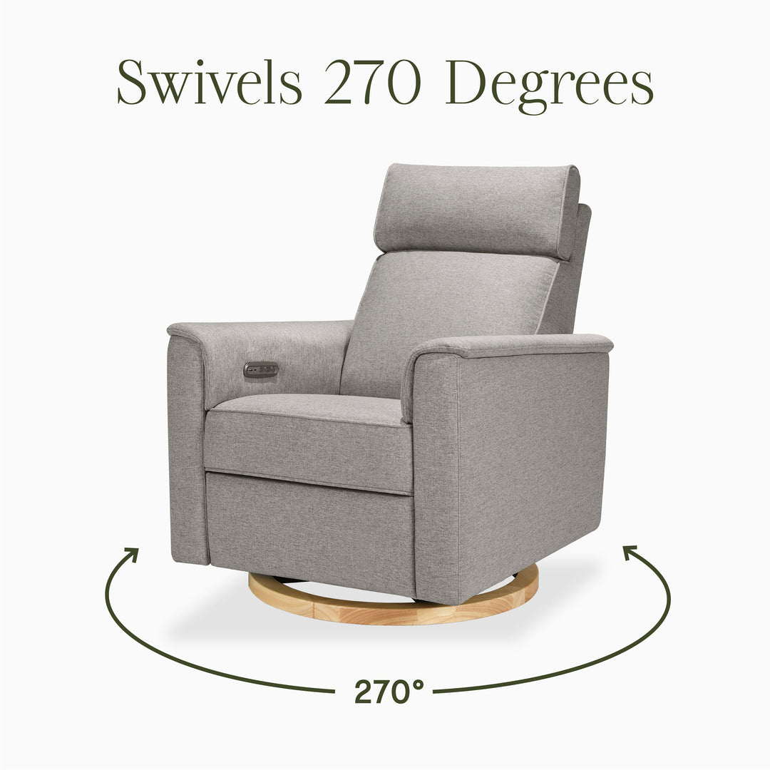 Namesake Willa Plus Power Glider Recliner w/Power Headrest