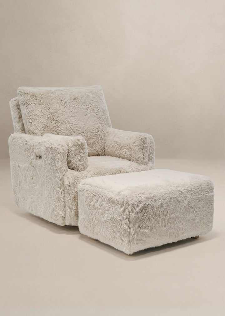Oilo Large Stationary Ottoman - Aussie