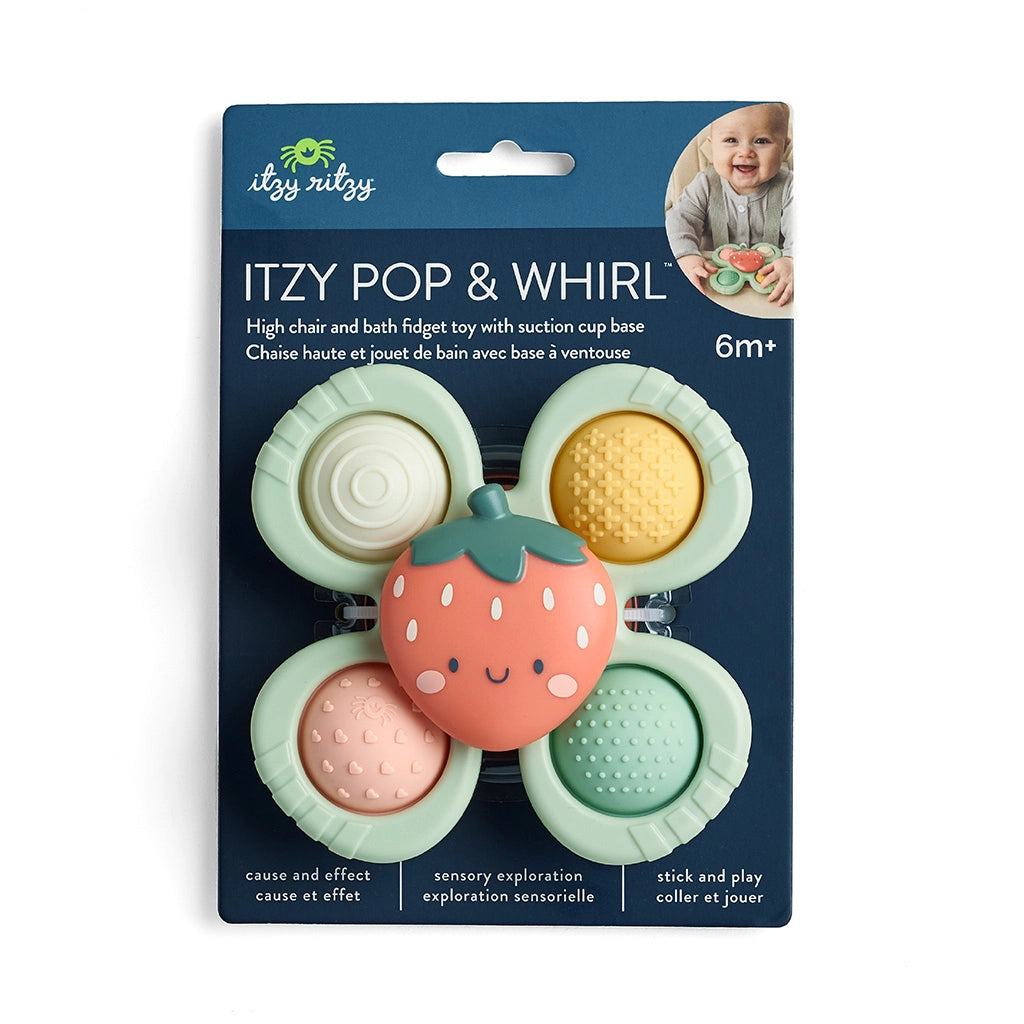 Itzy Ritzy Pop & Whirl Fidget Spinner Toy