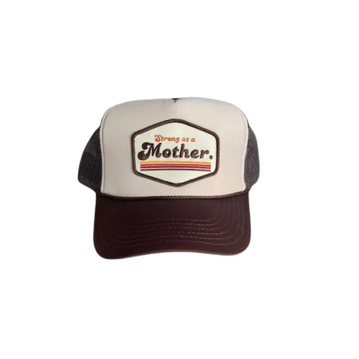 Mother Hats - Retro Patch Hat Brown + Tan