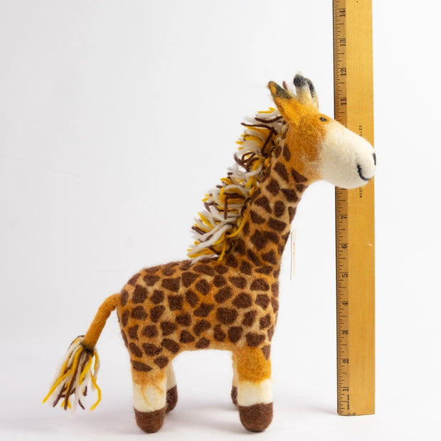 Winding Road Felted Handmade Giraffe