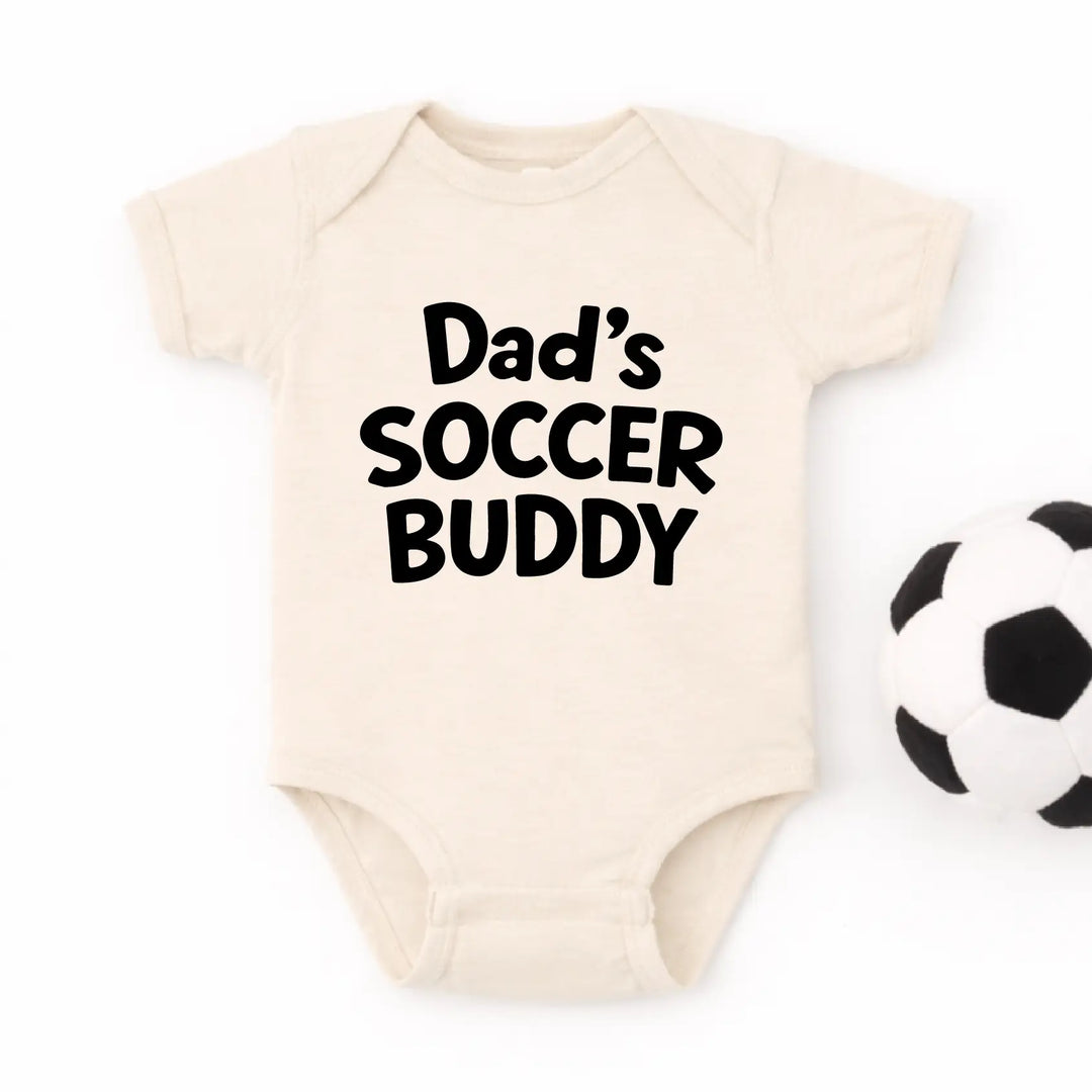 Dad's Soccer Buddy Bodysuit, Baby Onesie