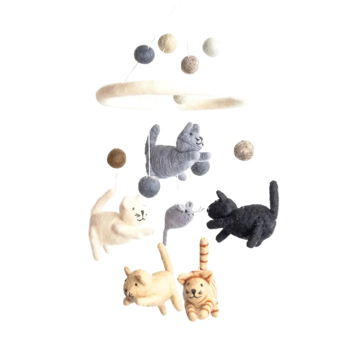 Winding Road Felted Handmade Hanging Mobiles