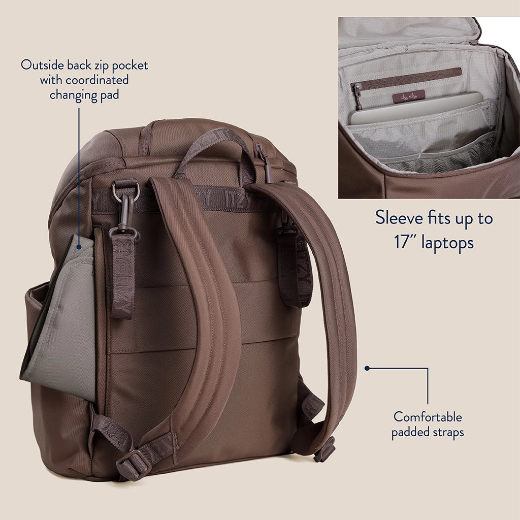 Itzy Ritzy Belong Bucket Backpack – Modern Unisex Backpack