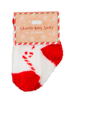 Holiday Chenille Socks