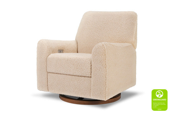 Nursery Works Sunday Power Swivel Recliner - Sherpa