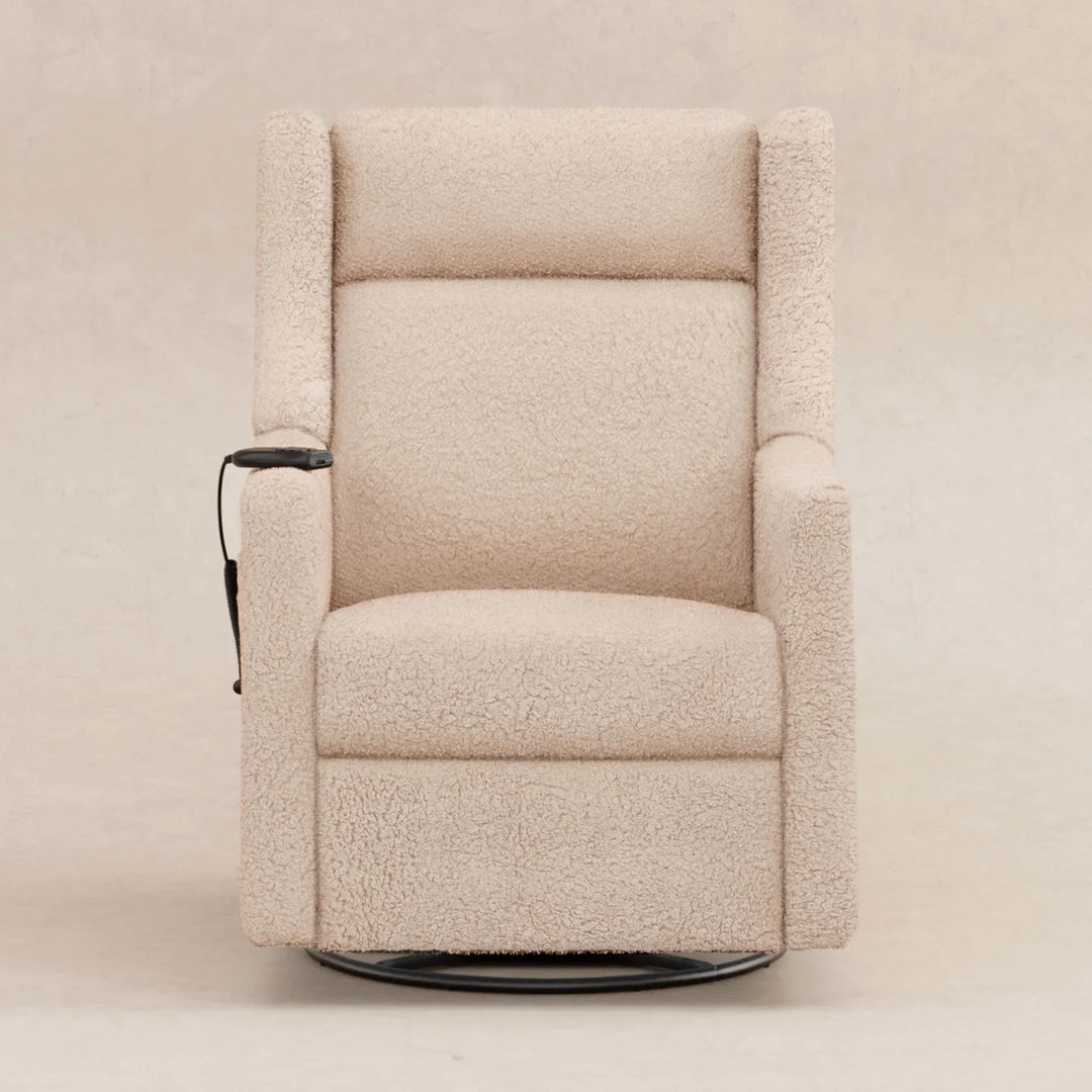 BabyLetto Kiwi Deluxe Power Recliner and Swivel Glider with Heat and Massage