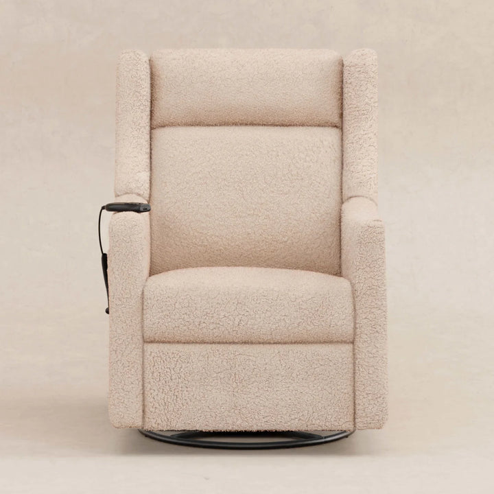 BabyLetto Kiwi Deluxe Power Recliner and Swivel Glider with Heat and Massage