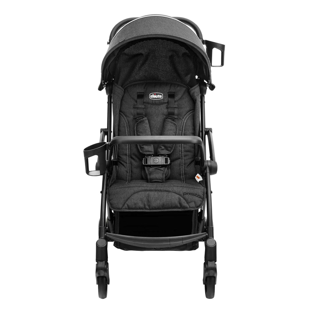 chicco lightweight stroller black Chicco Presto Self-Folding Compact Stroller