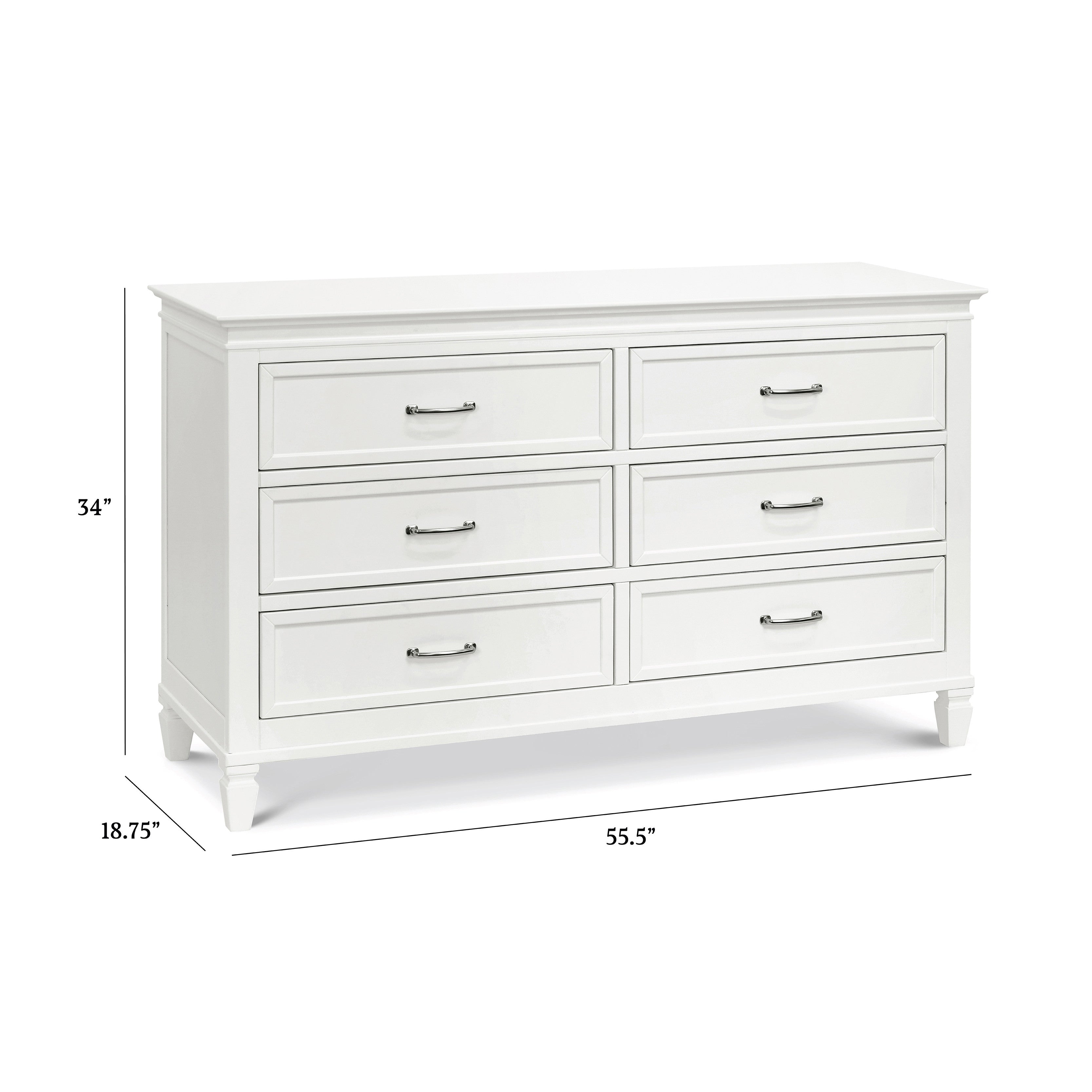Namesake Classic Darlington 6-Drawer Dresser – Baby Grand