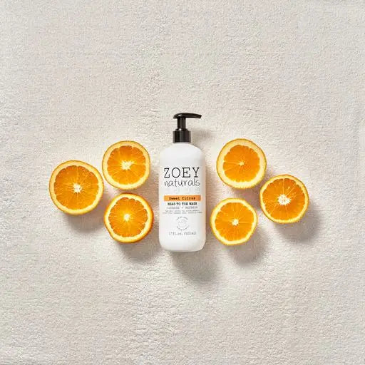 Zoey Naturals Sweet Citrus Head to Toe Wash