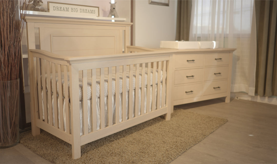 Crib with top on sale