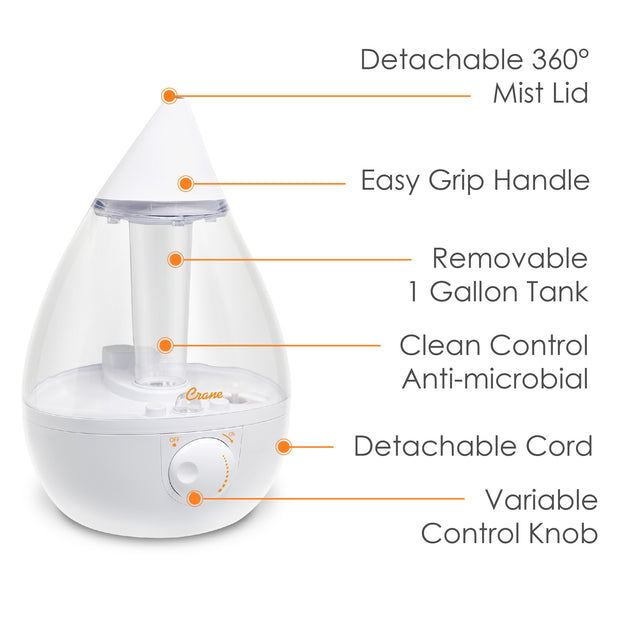 Drop Cool Mist Humidifier – 1 Gal.