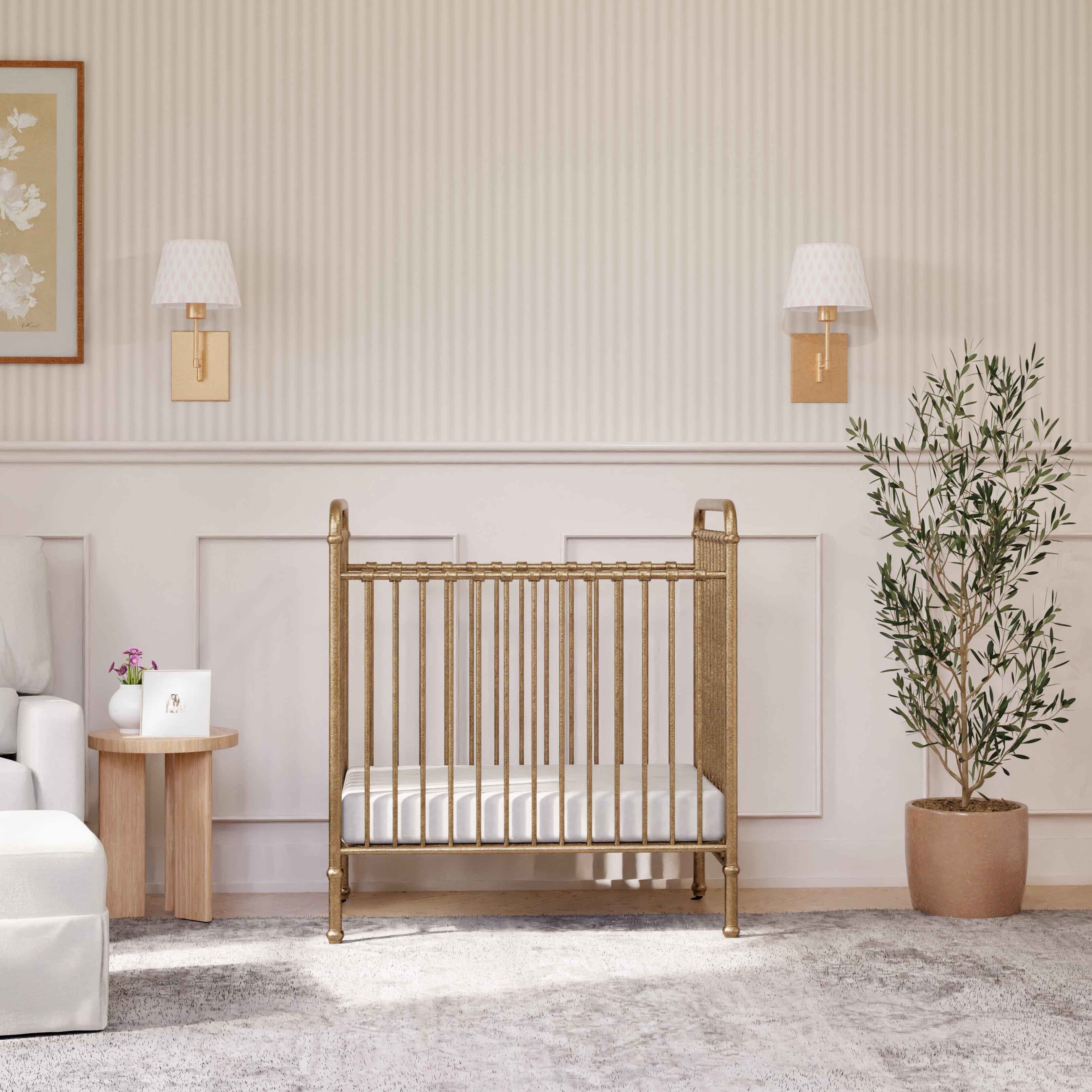Namesake Abigail 3-in-1 Convertible Mini Crib – Baby Grand