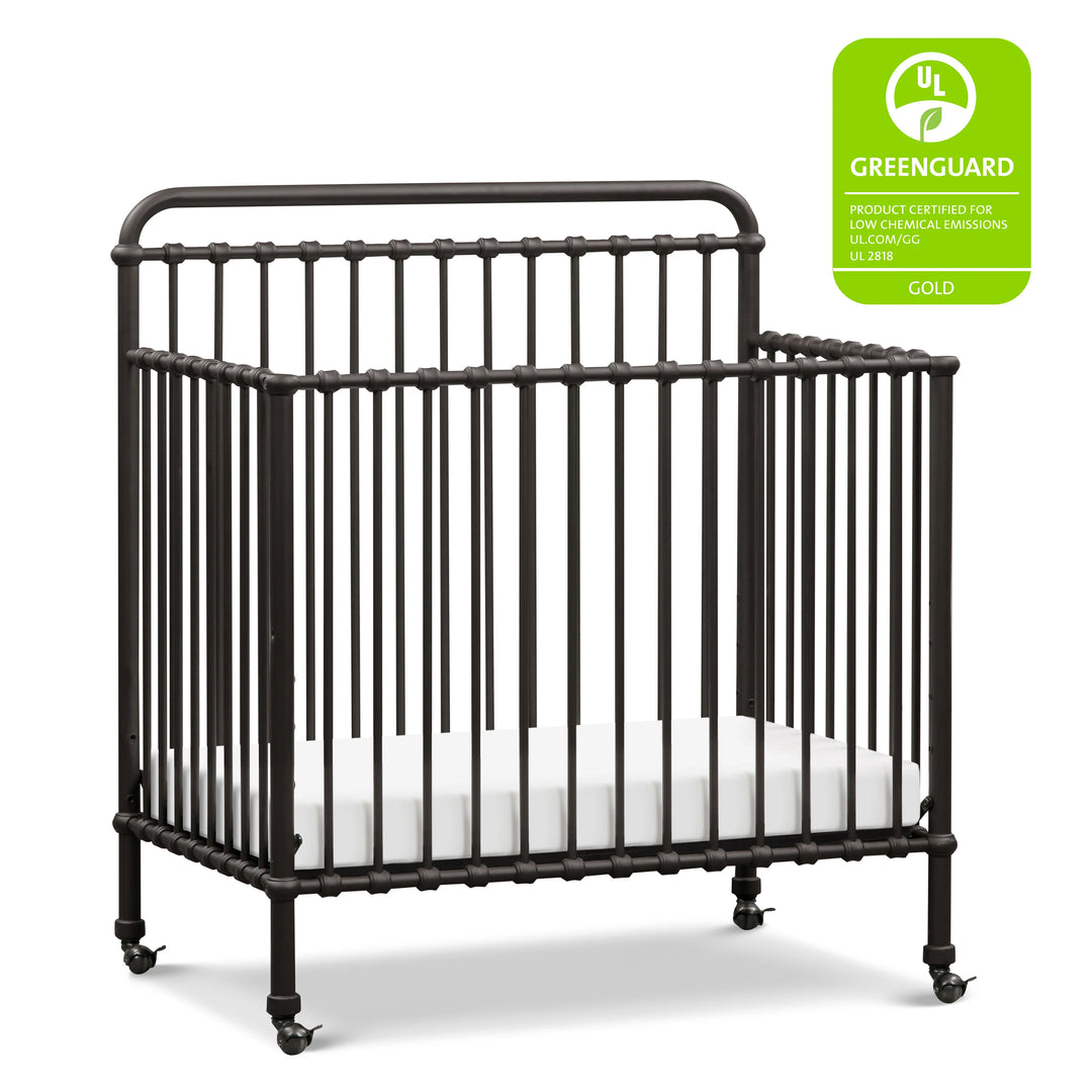 Naemsake Winston 4-in-1 Convertible Mini Crib