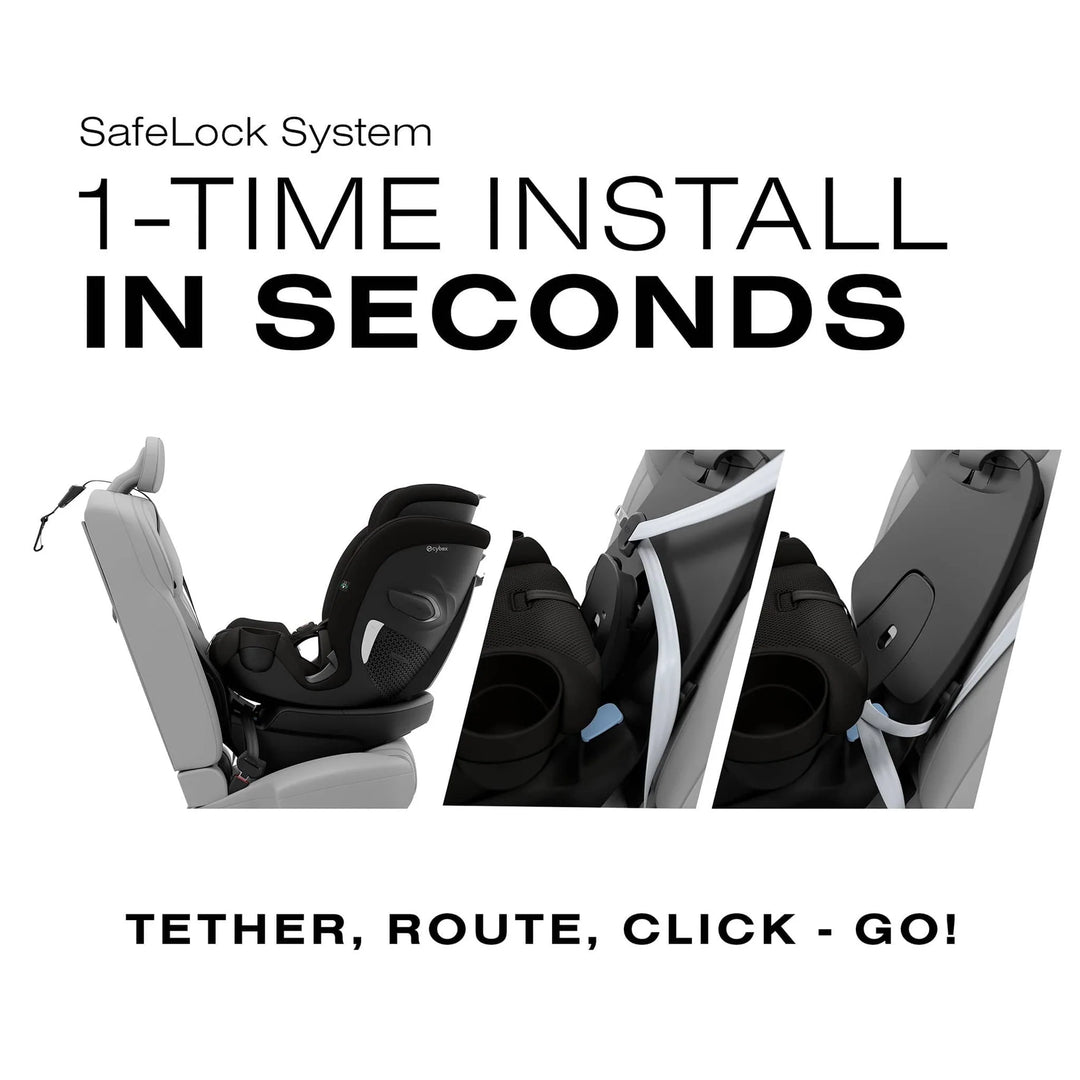 Cybex Callisto G All in One 360 Rotating Car Seat w/Canopy