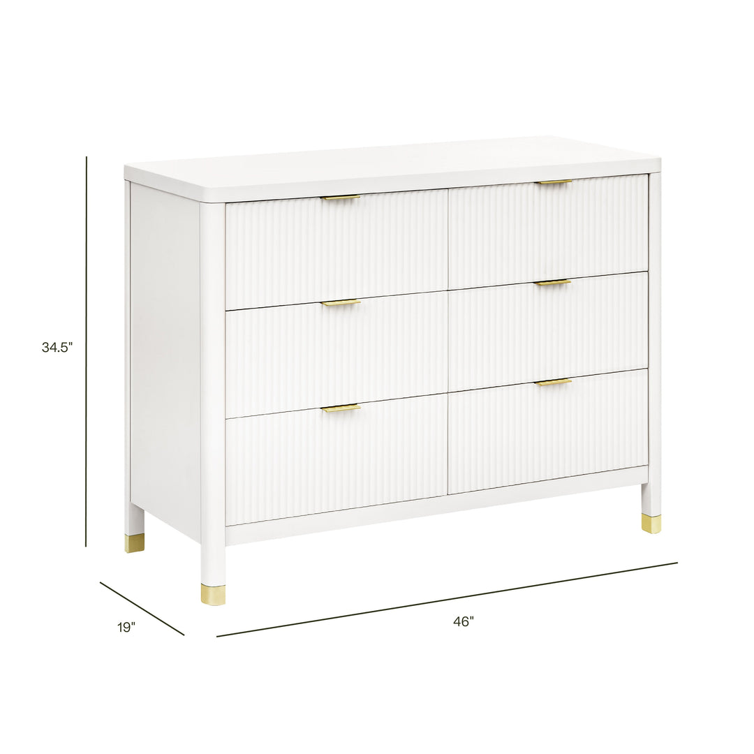 Namesake Brimsley Tambour 6-Drawer Dresser
