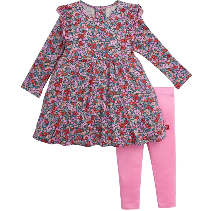 Magnetic Me Dress and Legging Set - Gilded Lily