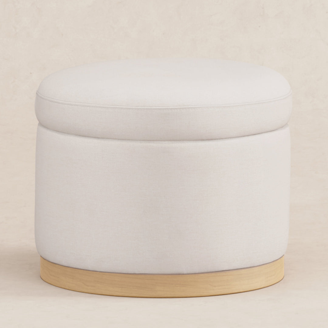 Babyletto Naka Storage Ottoman in Eco-Performance Fabric | Water Repellent & Stain Resistant
