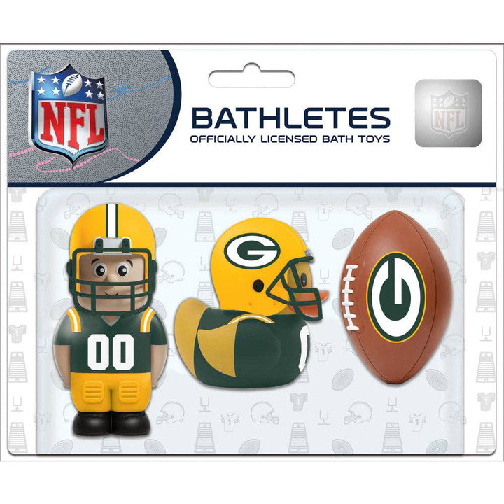 Bathletes - Green Bay Packers NFL Bath Toys
