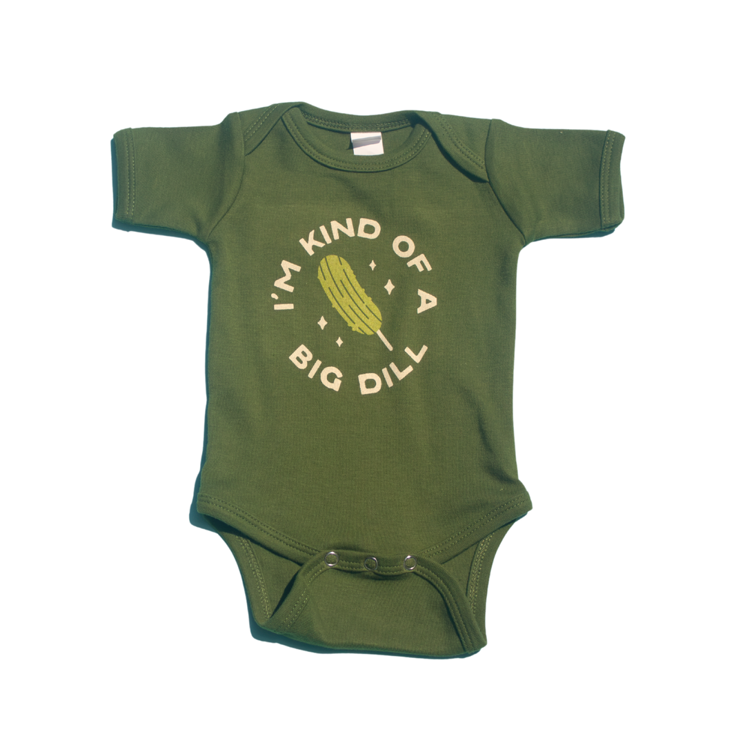 Sweetpea & Co. I'm a Big Dill Onesie