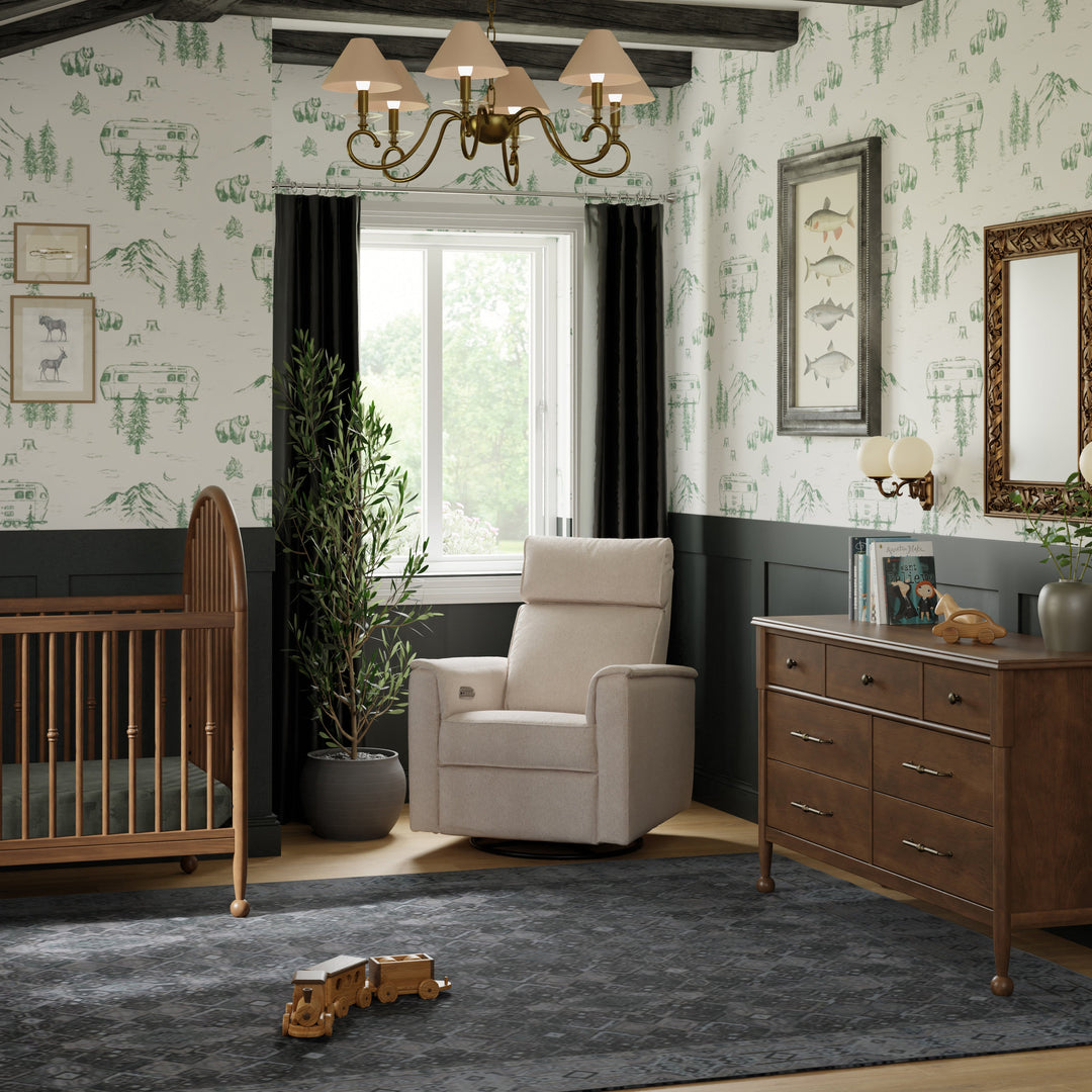 Namesake Willa Plus Power Glider Recliner w/Power Headrest