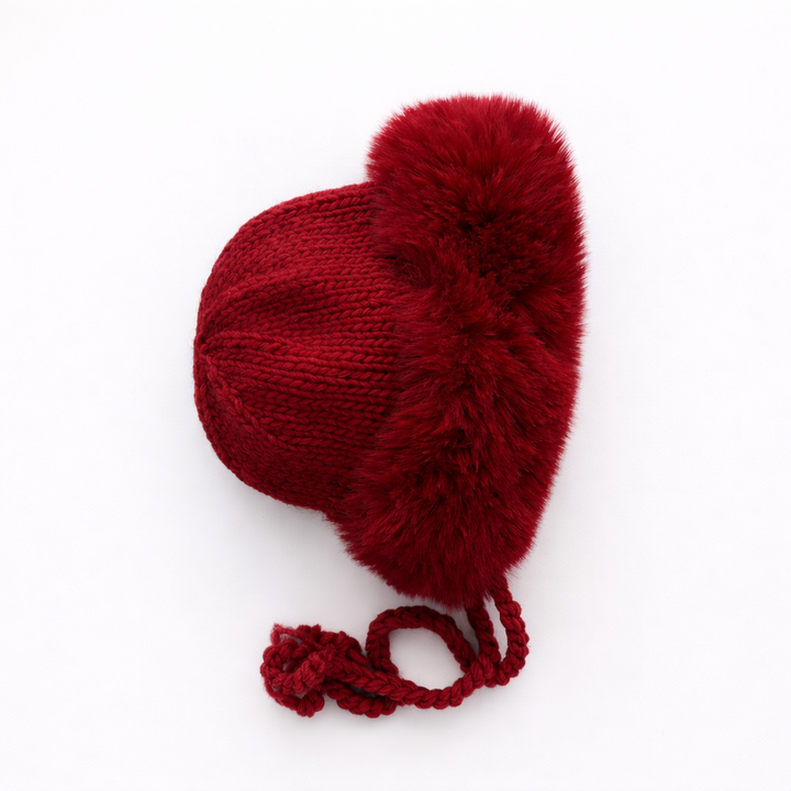 Huggaluggs Cuddle Bonnet - Crimson
