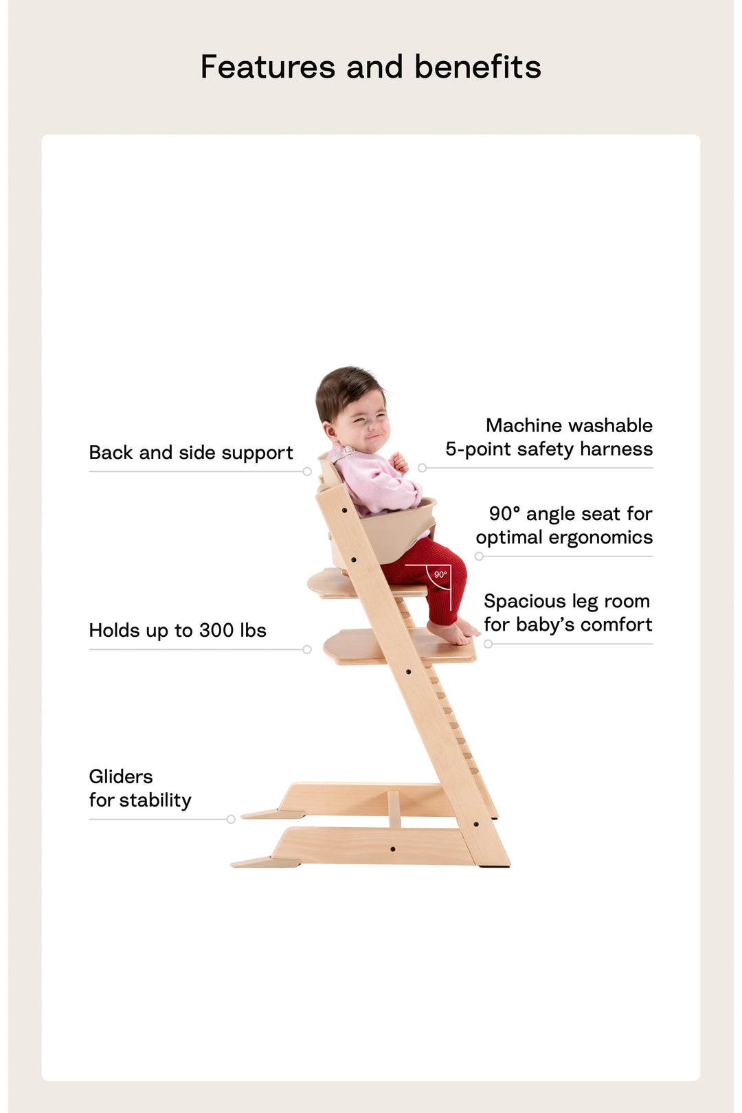 Stokke Tripp Trapp High Chair 2 (NEW)