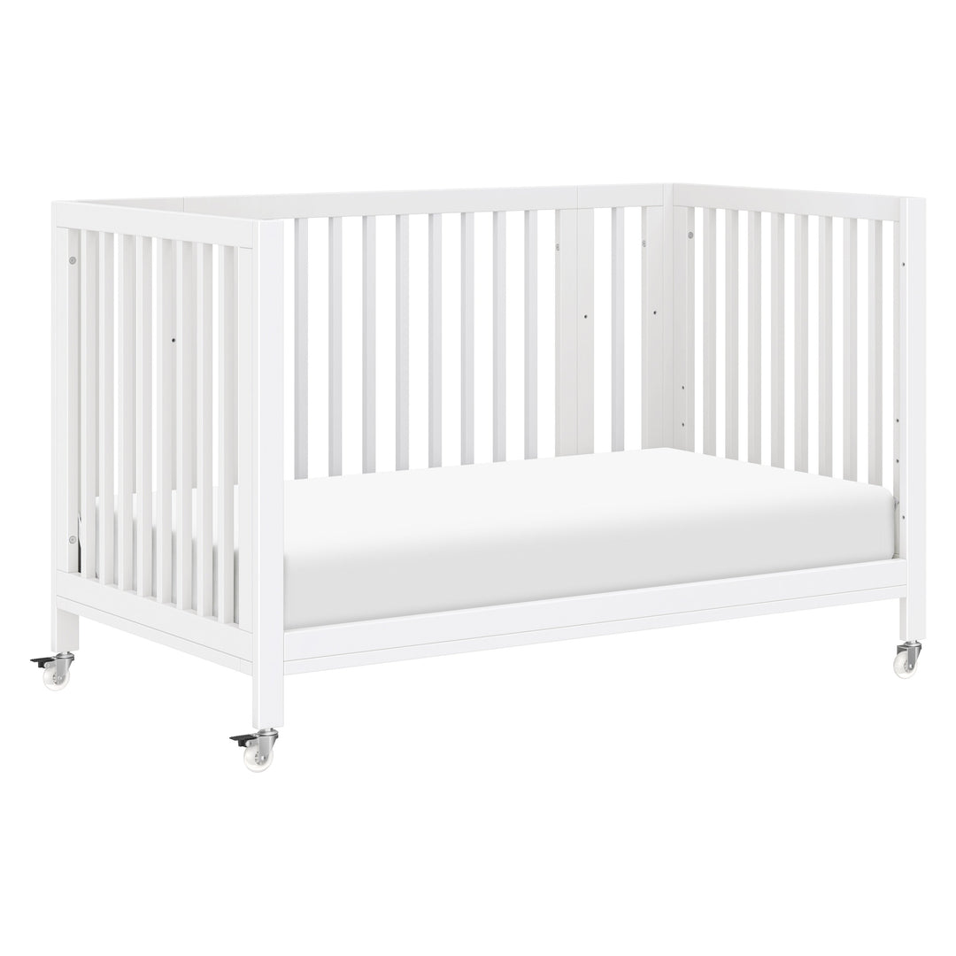 Babyletto Rolli 9-in-1 Convertible All-Stages Crib  to Full Bed with Bassinet & Toddler Bed Conversion Kits