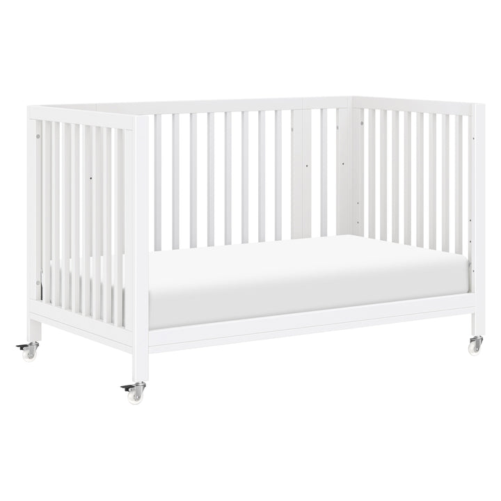 Babyletto Rolli 9-in-1 Convertible All-Stages Crib  to Full Bed with Bassinet & Toddler Bed Conversion Kits
