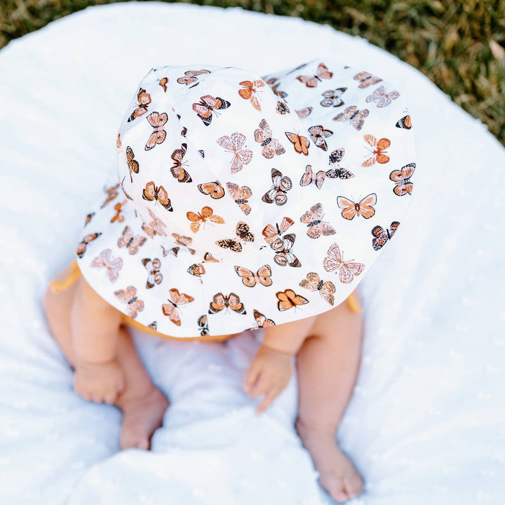 Huggalugs Baby & Toddler Sunhat UPF 50+ - Butterflies