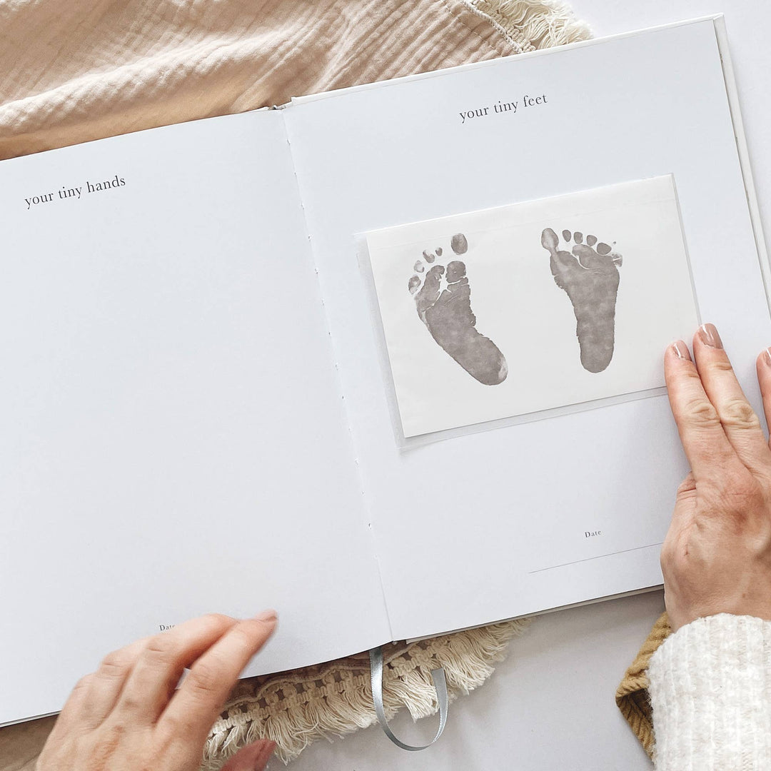 Blush and Gold Pregnancy Journal  -  Ivory