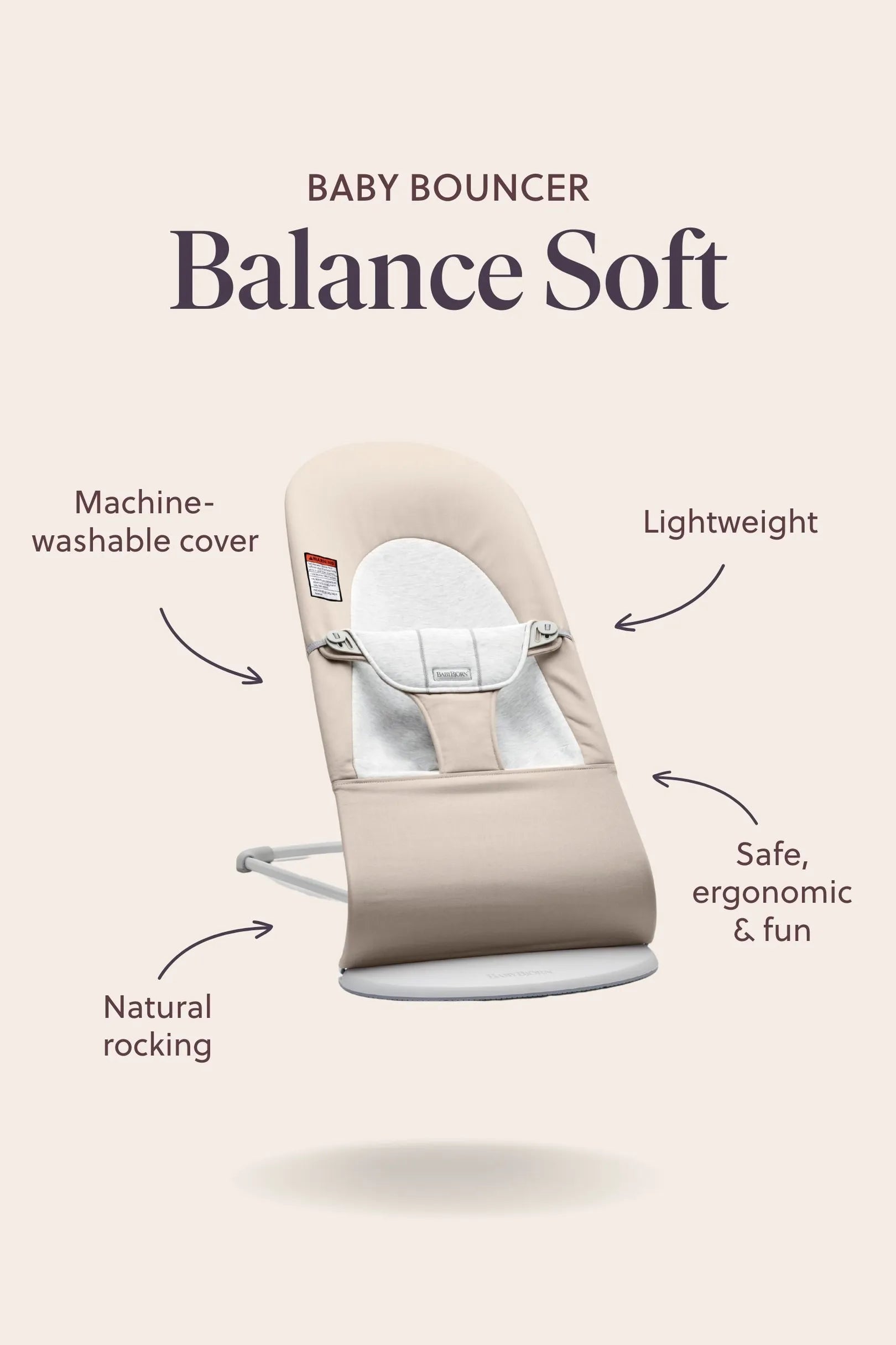 BABYBJÖRN Bouncer Balance Soft BABYBJÖRN® Bouncer Balance Soft | Pottery Barn Kids