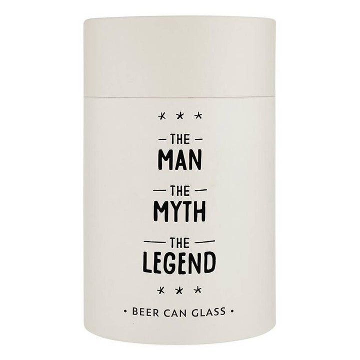 Man Myth Legend - 16oz Beer Glass