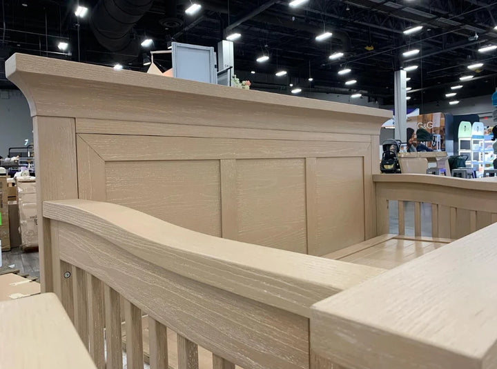 Pali Genova Convertible Crib with Base - Sandstone