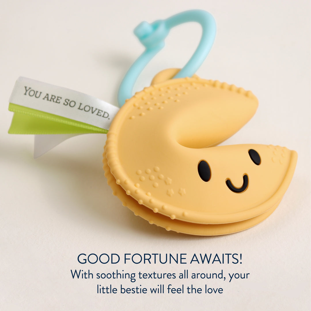 Itzy Ritzy - Fortune Cookie Teether
